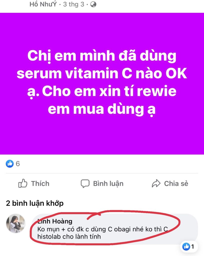 Review Serum Vitamin C Histolab Complex Ampoule 47 dưỡng sáng da