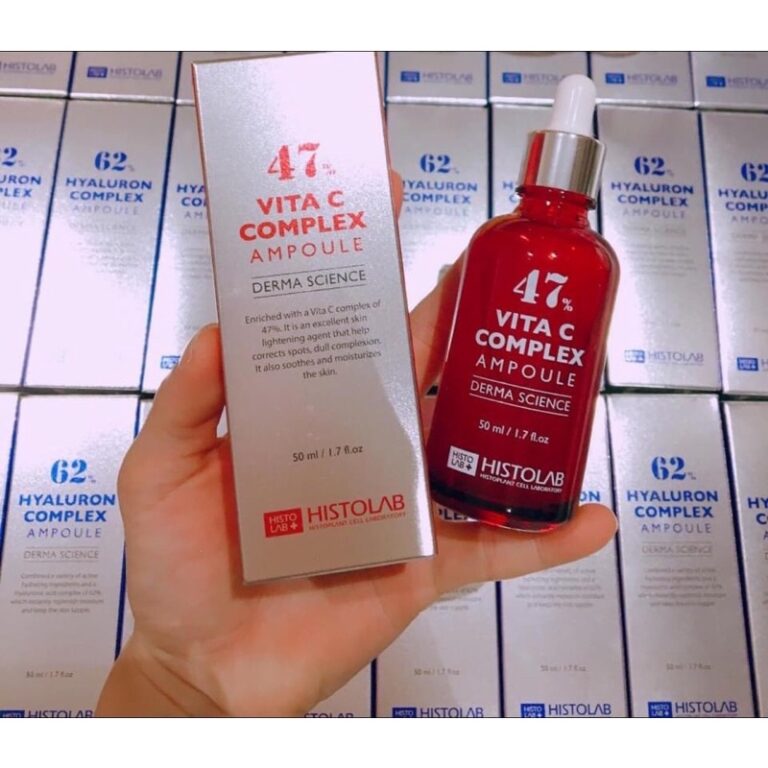 Review Serum Vitamin C Histolab Complex Ampoule 47 dưỡng sáng da