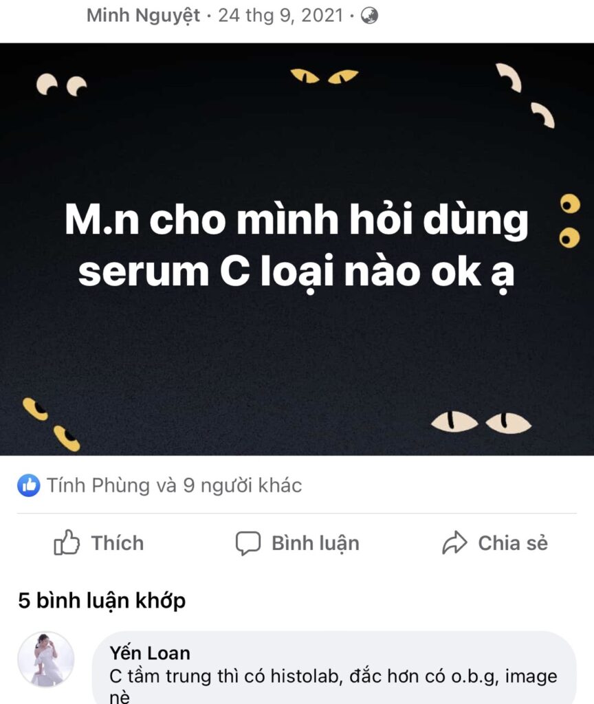 Review Serum Vitamin C Histolab Complex Ampoule 47 dưỡng sáng da